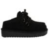 D.FRANKLIN FUR MULES 37005 BLACK