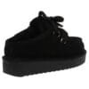 D.FRANKLIN FUR MULES 37005 BLACK