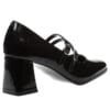 ENVIE MARY JANE BLOCK HEEL PUMPS E84-22348 BLACK