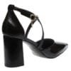 ENVIE BLOCK-HEEL POINTY PUMPS E45-22404 BLACK