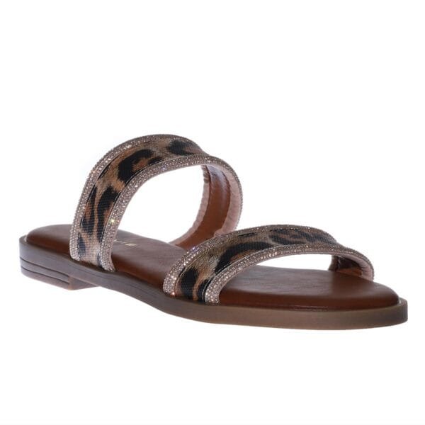 ENVIE FLAT SANDALS E96-21371 LEOPAR
