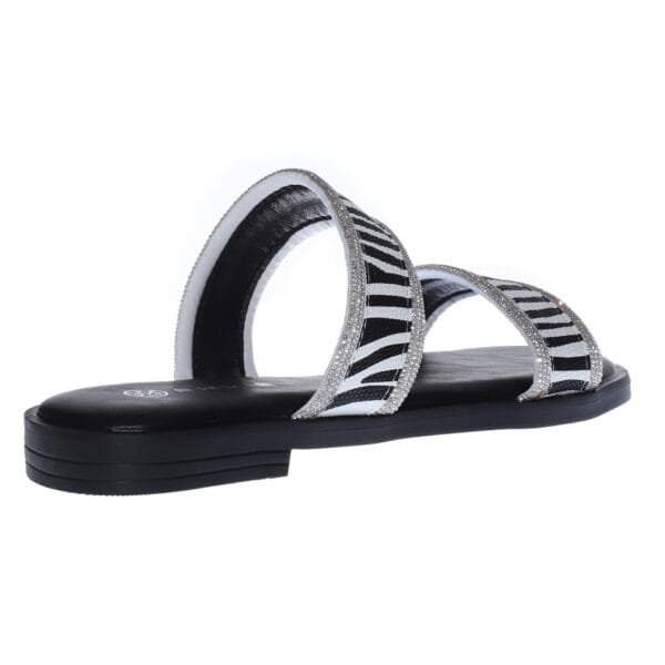 ENVIE FLAT SANDALS E96-21371 ZEBRA