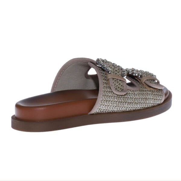 ENVIE RAFFIA FLATFORMS E96-21328 BEIGE