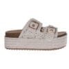 ENVIE BRODERIE FLATFORMS E42-21516 BEIGE