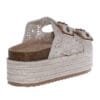 ENVIE BRODERIE FLATFORMS E42-21516 BEIGE
