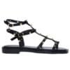ENVIE GLADIATOR SANDALS E96-21390 BLACK