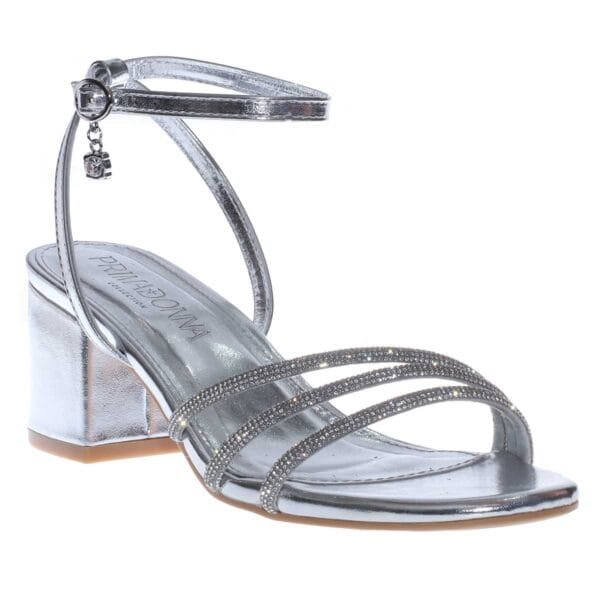 PRIMADONNA MID HEELS 70377 SILVER