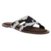 CORINA PONY FLAT SANDALS 5470 BROWN