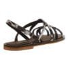 CORINA PONY FLAT SANDALS 5485 BROWN