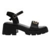 B-SOFT COMFORT CHUNKY HEELS 3137 BLACK