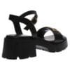 B-SOFT COMFORT CHUNKY HEELS 3137 BLACK