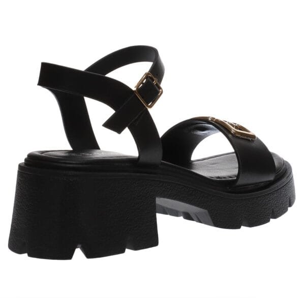 B-SOFT COMFORT CHUNKY HEELS 3137 BLACK