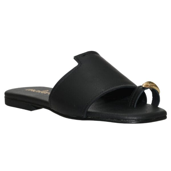MALENA FLAT SANDALS 179 BLACK