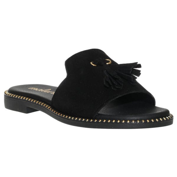 MALENA FLAT SANDALS 192 BLACK