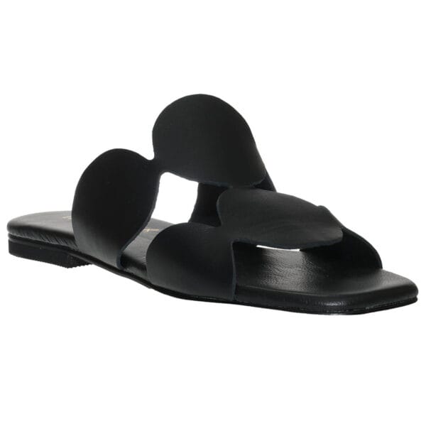 MALENA FLAT SANDALS 18 BLACK