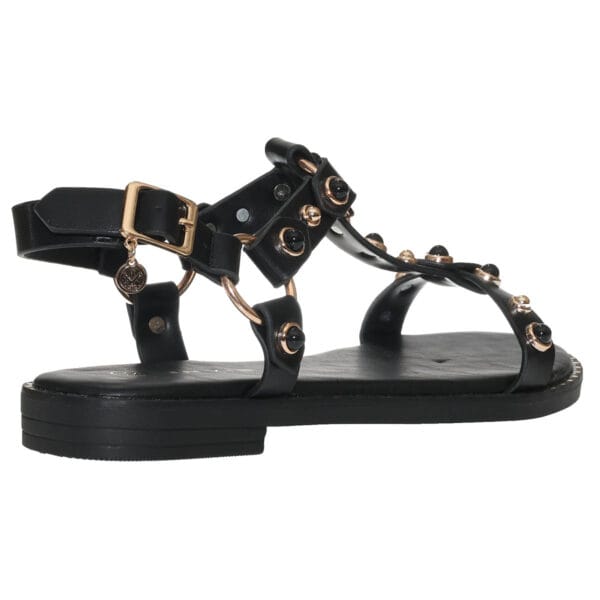 ENVIE STUDDED SANDALS E96-23339 BLACK