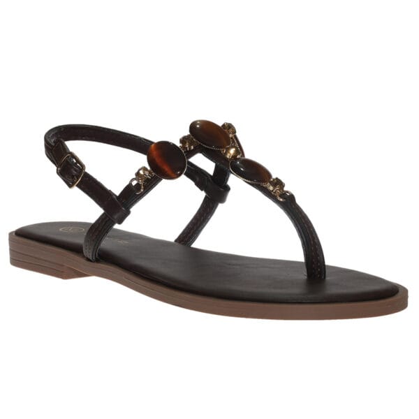 ENVIE THONG SANDALS E84-23444 BROWN