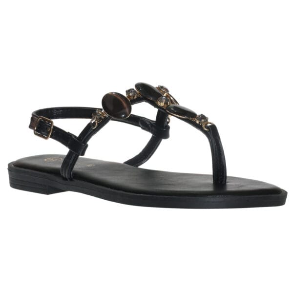 ENVIE THONG SANDALS E84-23444 BLACK