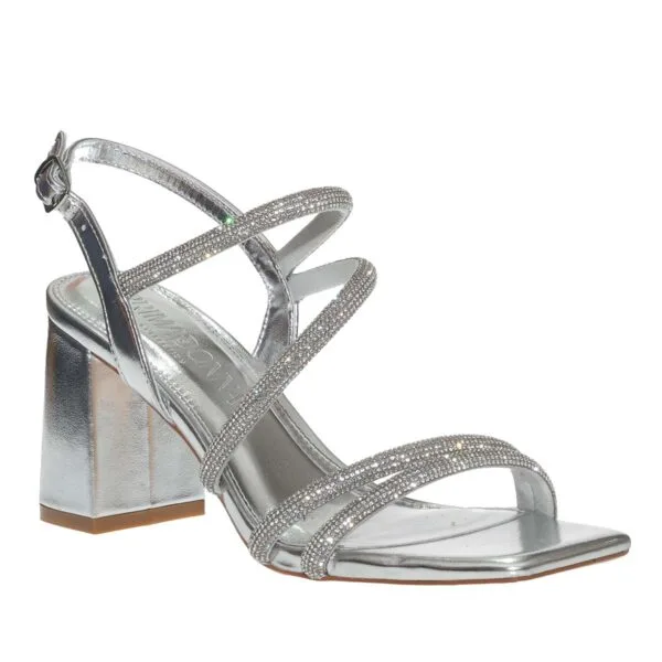 PRIMADONNA BLOCK-HEELS 46303 SILVER