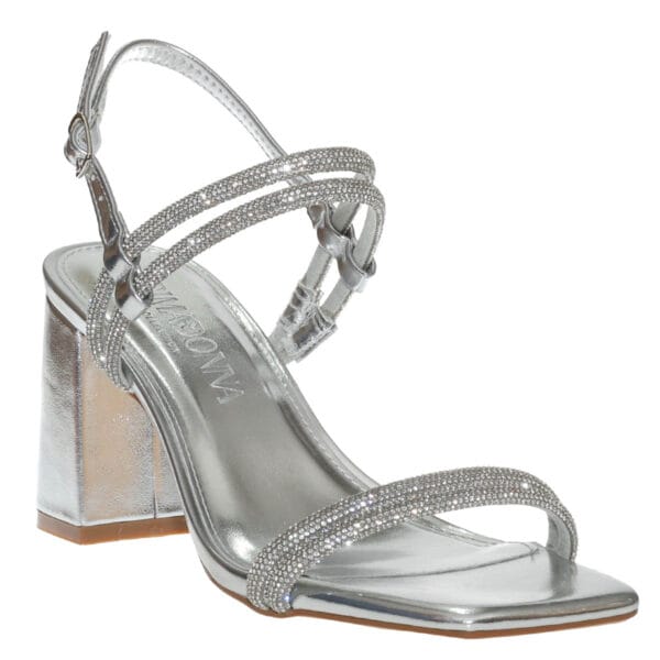 PRIMADONNA BLOCK-HEELS 46322 SILVER