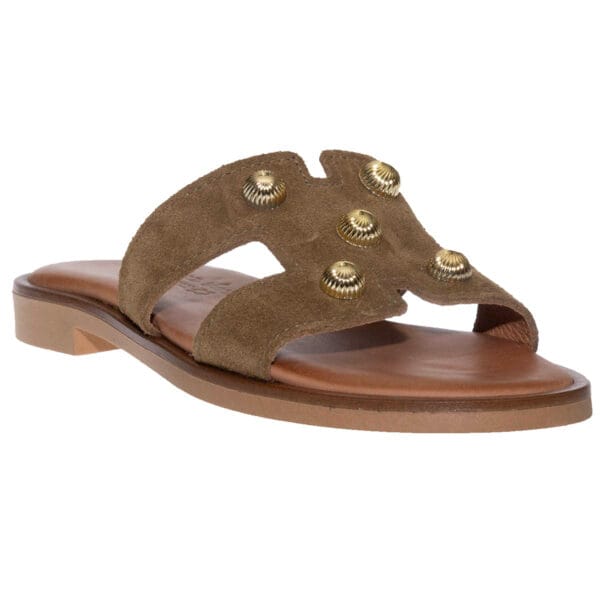 MALENA FLAT SANDALS 200-46 HAKI