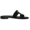 MALENA FLAT SANDALS 200-46 BLACK