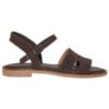 MALENA FLAT SANDALS 0200-46B BROWN