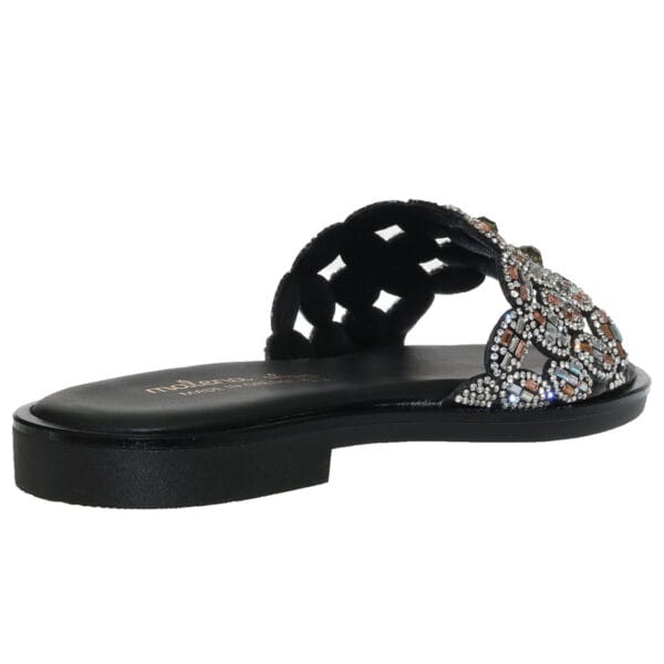 MALENA FLAT SANDALS 200-41 BLACK