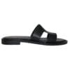 MALENA FLAT SANDALS 1200-46 BLACK