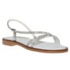 MALENA FLAT SANDALS 200-17 WHITE