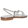 MALENA FLAT SANDALS 200-17 WHITE
