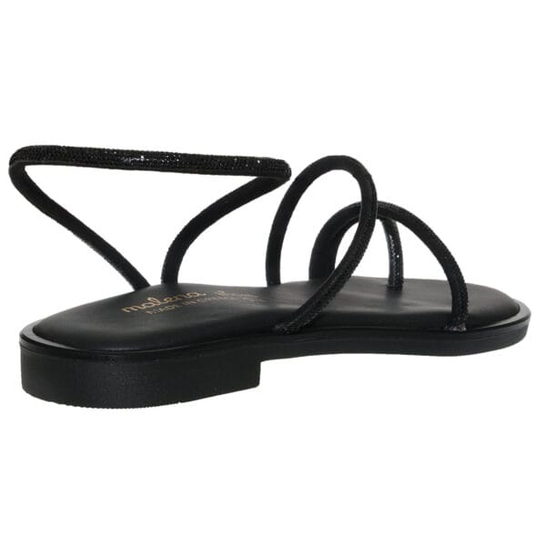 IMG_7425 MALENA FLAT SANDALS 200-18 BLACK