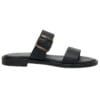 MALENA FLAT SANDALS 200-47 BLACK