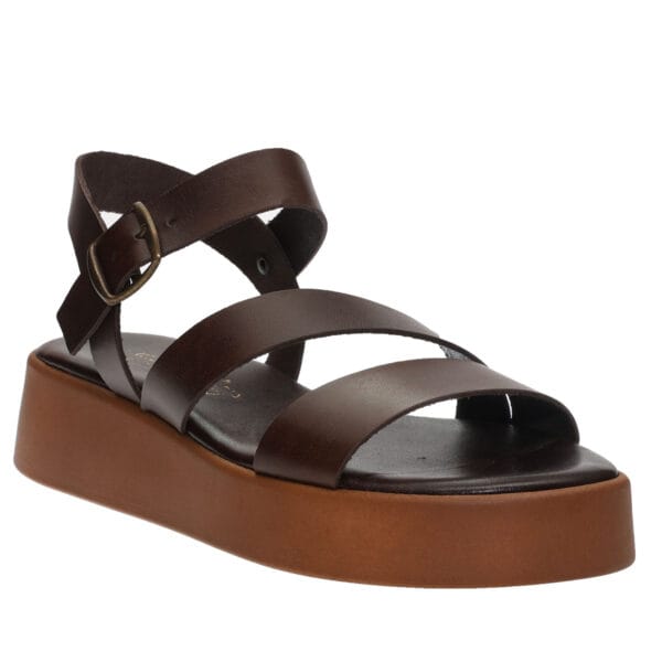 MALENA FLATFORMS 100-54 BROWN