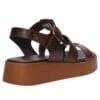 MALENA GLADIATOR FLATFORMS 100-53 BROWN