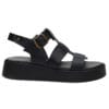 MALENA GLADIATOR FLATFORMS 100-53 BLACK
