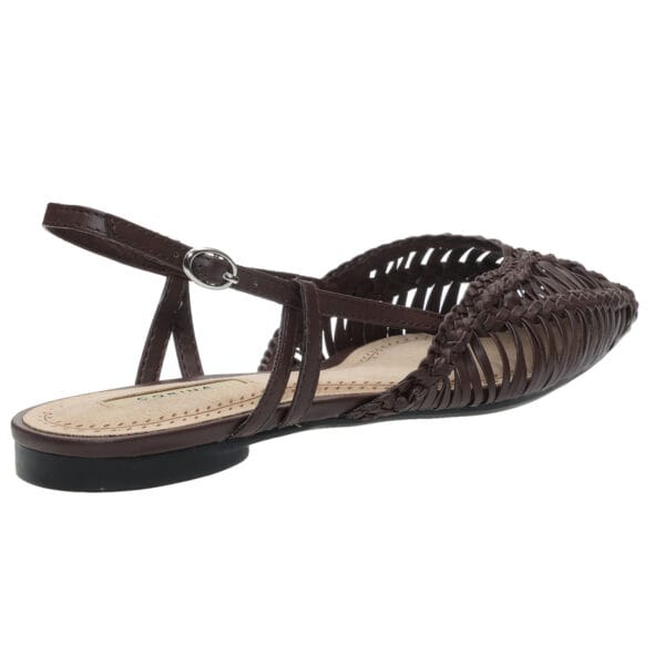 CORINA SLINGBACK POINTY BALLERINAS M6200 BROWN