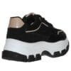 LAURA BIAGIOTTI CHUNKY SNEAKERS 9220 BLACK