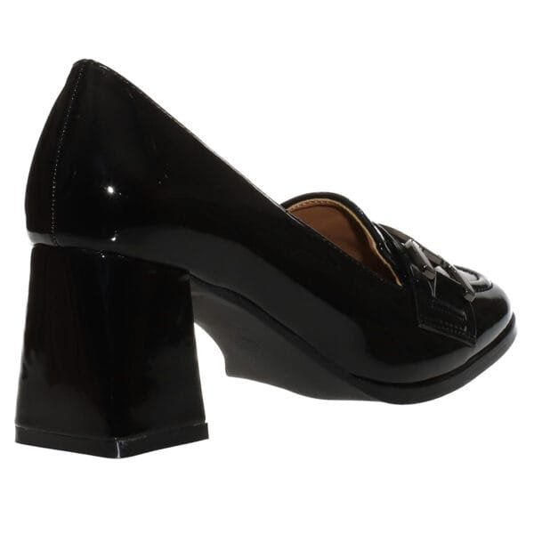 ENVIE BLOCK HEELS PUMPS E84-22377 BLACK