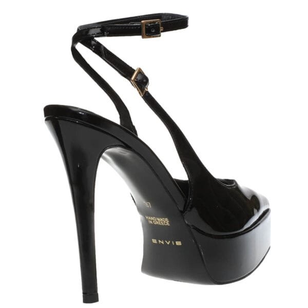 ENVIE BOW HIGH-HEEL PUMPS E02-22251 BLACK