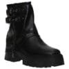 ENVIE BIKER FOLD-OVER BOOTIES E58-22287 BLACK