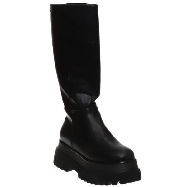 ENVIE PLATFORM COMBAT BOOTS E58-224789 BLACK