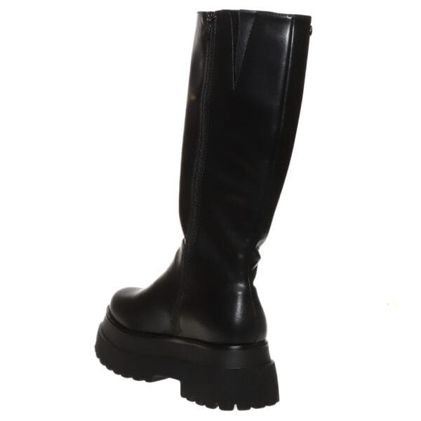 ENVIE PLATFORM COMBAT BOOTS E58-224789 BLACK