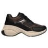 MALENA PLATFORM SNEAKERS 07036 BLACK