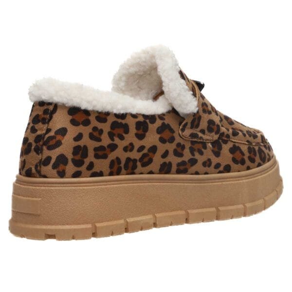 MALENA FUR LOAFERS 07045 LEOPAR