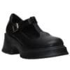 MALENA  CHUNKY T-BAR BALLERINAS 35017 BLACK