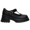 MALENA  CHUNKY T-BAR BALLERINAS 35017 BLACK