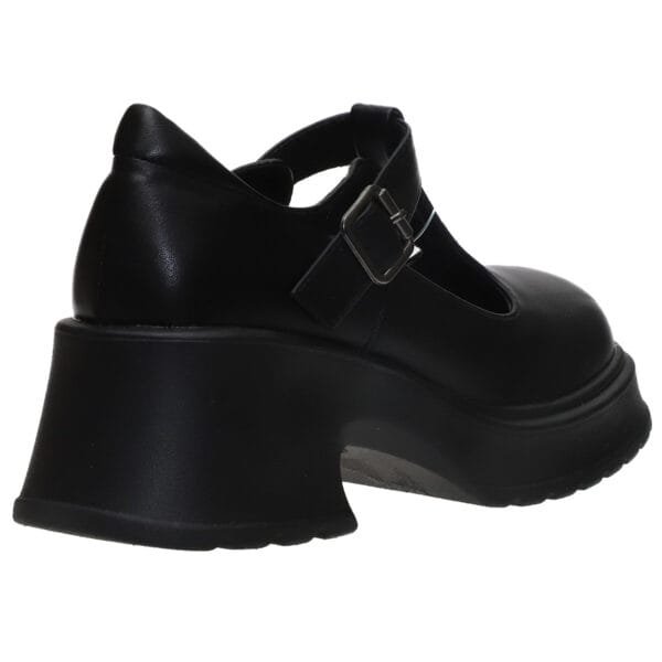 MALENA  CHUNKY T-BAR BALLERINAS 35017 BLACK