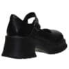 MALENA MARY-JANE CHUNKY BALLERINAS 35018 BLACK