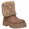 MALENA CASUAL 3/4  FUR BOOTIES 13021 BEIGE